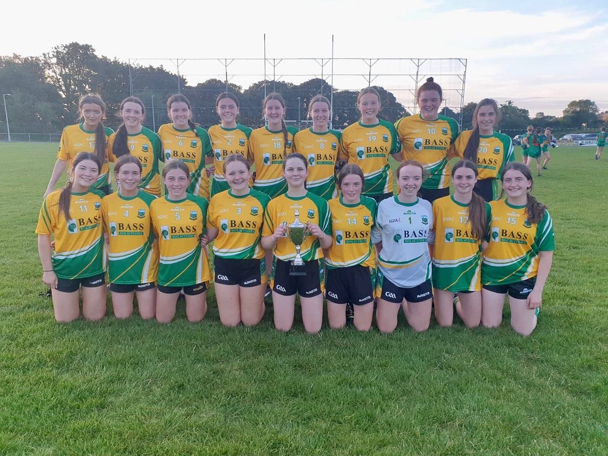 dunnamagginlgf1's tweet photo. 💛🏆U16 LEAGUE CHAMPS 🏆💚
Our U16s are Roinn B league champions after a win over Muckalee Monday night.
#lgfa #dunnalgfc #kklgfa @kilkennylgfa https://t.co/Proh4cWole