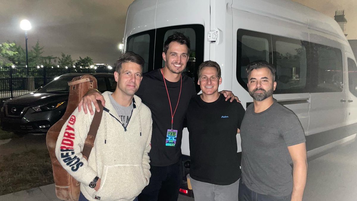 Great concert last night! Thanks for having us <a href="/ofarevolution/">O.A.R.</a>! You guys absolutely kicked ass!