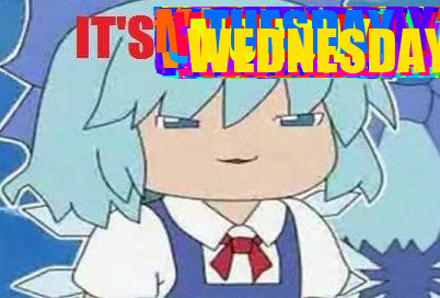 Cirno tells you what day it is tweet media