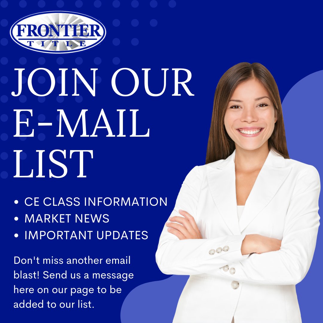 Frontier Title Company tweet media