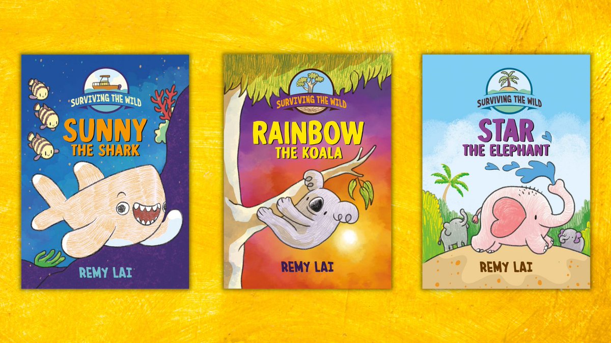 SUNNY THE SHARK is the next installment of graphic novel series, SURVIVING THE WILD by <a href="/Remy_Lai/">Remy Lai</a>, which features heroic animals surviving the perilous wilderness in the wake of climate change. Order now to learn Sunny’s fate! bit.ly/3MYDtQv