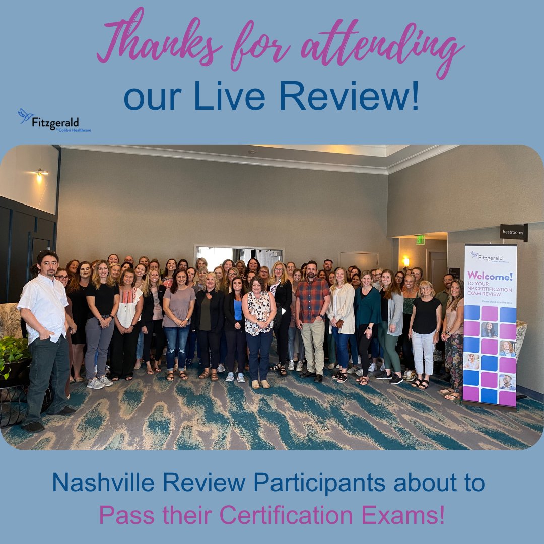 npcert's tweet image. Thanks for attending the Fitzgerald NP Certification Review with Dr. Jason Gleason in Nashville! #nursepractioners #certificationreview 
fhea.com
