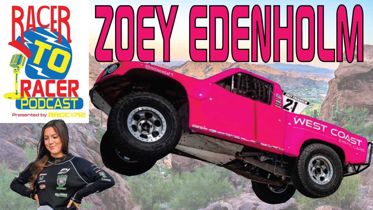 Racer to Racer Podcast (@racertoracer) on Twitter photo <a href="/ZoeyERacing/">Zoey E. Racing</a> episode live now. Check linktr.ee/racertoracer to see where Podcast can be found! Please subscribe and like! #zoeyeracing #zoeyedenholm #racertoracer #podcast #race92 #speedway #indy #racing #stadiumtrucks <a href="/ZoeyERacing/">Zoey E. Racing</a> episode live now. Check linktr.ee/racertoracer to see where Podcast can be found! Please subscribe and like! #zoeyeracing #zoeyedenholm #racertoracer #podcast #race92 #speedway #indy #racing #stadiumtrucks