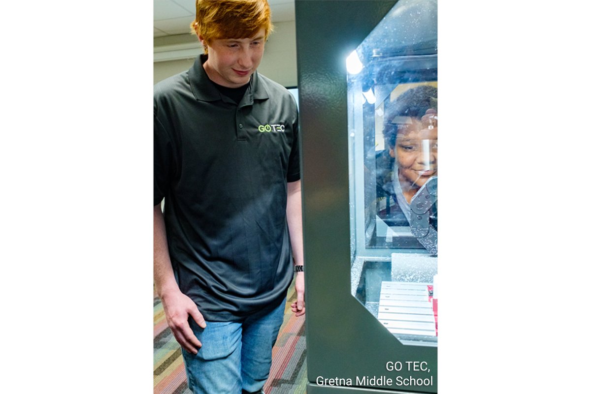 GO TEC helps to develop an advanced manufacturing talent pipeline at the K-12 level, sending a strong message to industry that Virginia is serious about delivering a skilled workforce. Learn more: hubs.ly/Q01gYWrK0
 @VIAA_i81i77 <a href="/VaGrowth/">VA's Growth Alliance</a> <a href="/SoVaRegion/">SVRA</a>
