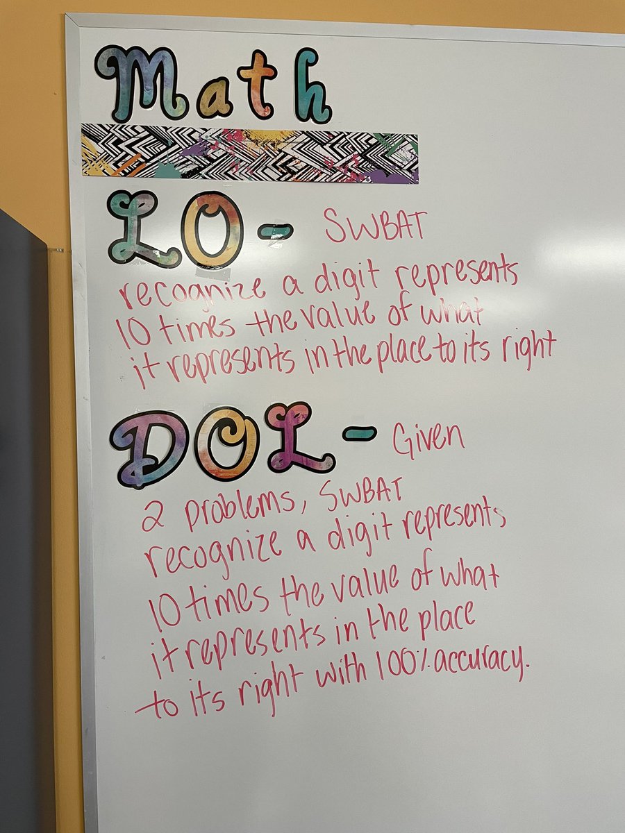 MsPineros's tweet photo. Two fantastic anchor charts made by our 4th Grade Math teachers and students for recognizing the value of digits! 🐝✨ @DES_Hornets @GISDTLD #GISDMathRocks https://t.co/hvFl3hm7IP