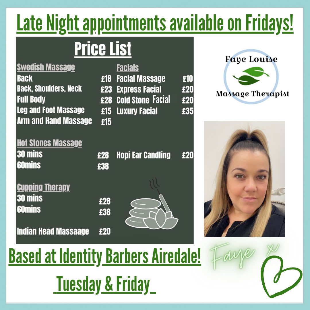 Faye Louise Massage Therapist (@fayetherapist) on Twitter photo 