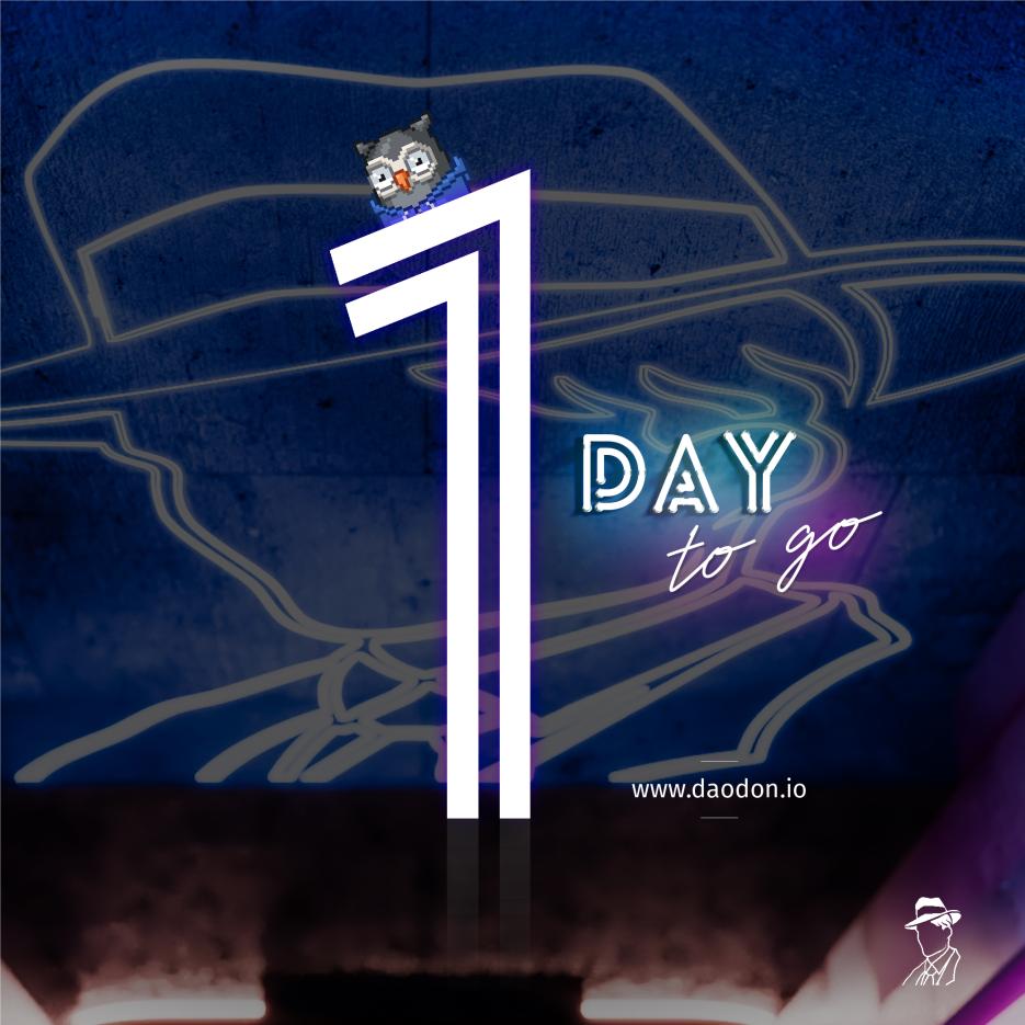 Our <a href="/moonbirds/">Moonbirds</a> giveaway will be taking place tomorrow, August 11th @ 7pm PST

That's just over 24hrs to get your entry to what could be a once in a lifetime opportunity

Luckily for you, our mint is open until 11:59 PST tomorrow.. daodon.io

See you in the Speakeasy
