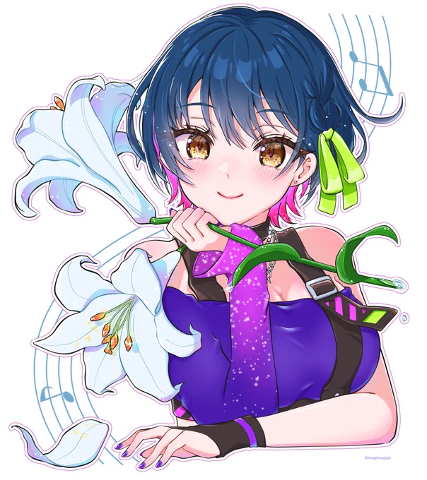 𝑩𝑰𝑮 𝑳𝑶𝑽𝑬#カル誕生日2022#カルタの絵札 #NIJIArt 