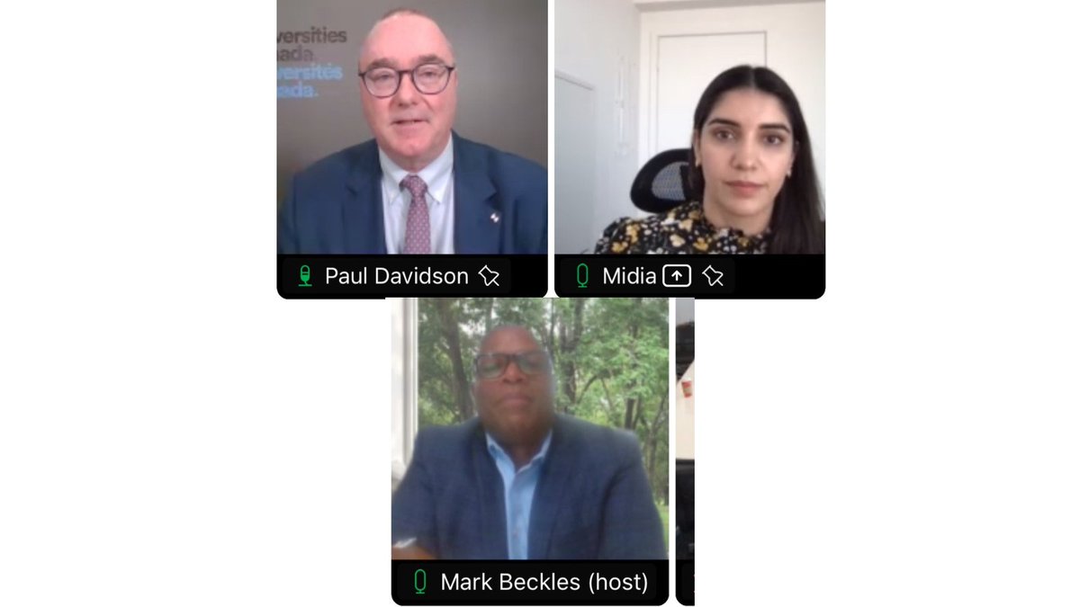 Thank you to <a href="/markbeckles/">Mark Beckles</a>, Midia Shikh Hassan and <a href="/RBC/">RBC</a> for a meaningful discussion on the Future of Work!

#TheFutureIsNow