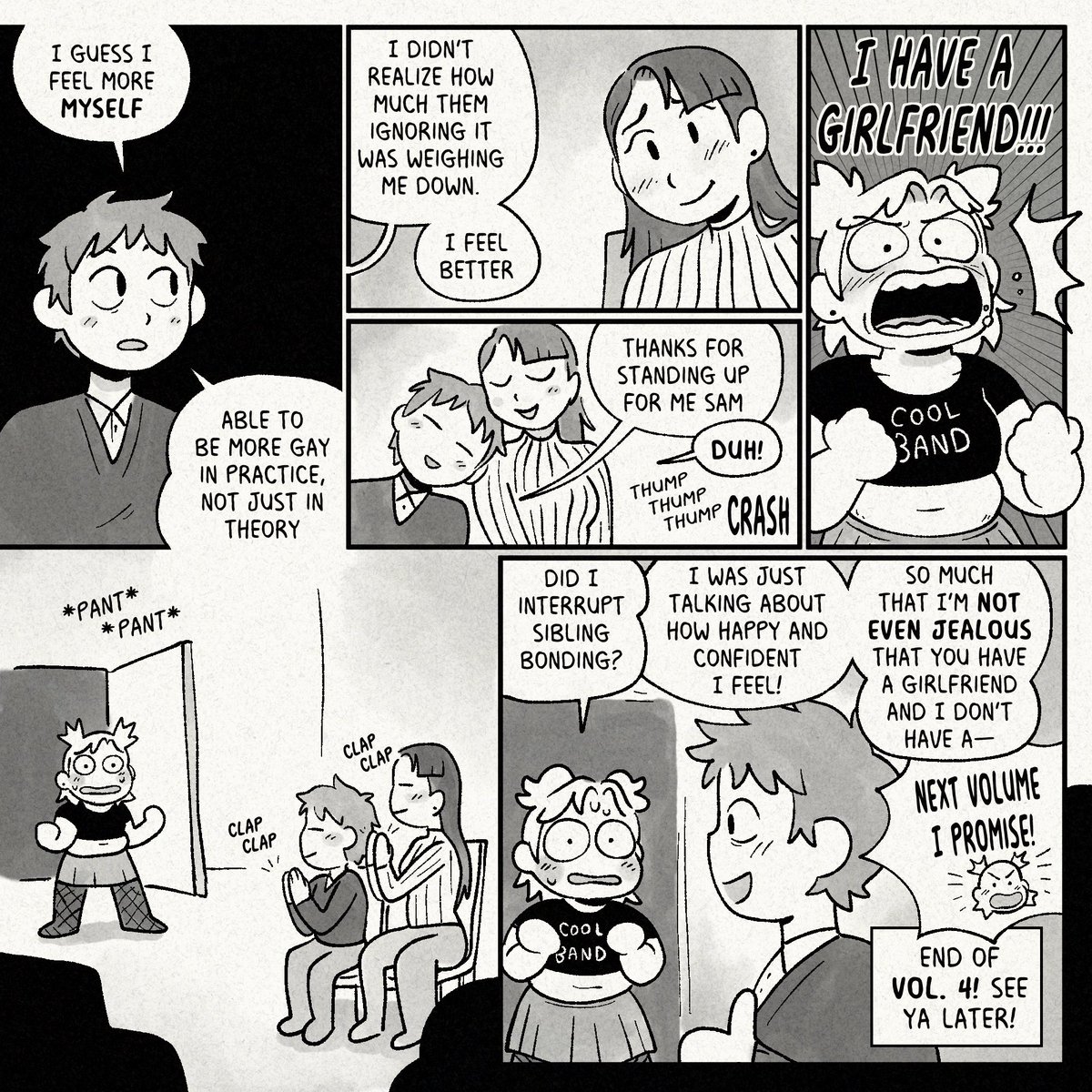 End of matchmaker volume 4! I’ll be taking a little break to read some comics, put together this volume release and find an actual job, but vol 5 is happening and I’m excited for it! See everyone soon! 💘