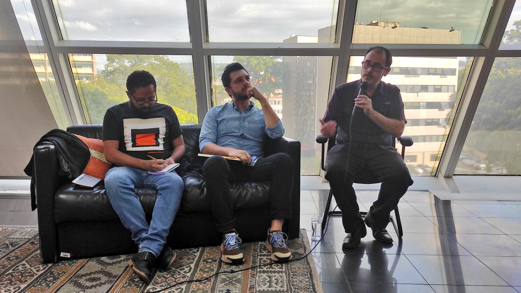FundaciĂłn La Poeteca (@poeteca1) on Twitter photo Iniciamos la lectura y conversaciĂłn con Santiago Acosta (<a href="/santiago_acosta/">Santiago Acosta</a>) en nuestros espacios. Lo acompañan Alberto Sáez (<a href="/estonoesaqui/">Alberto Sáez</a>) y Ricardo RamĂrez Requena (<a href="/maqroll30/">Ricardo RamĂrez Requena</a>).
Pueden seguir el evento a travĂ©s de este enlace: youtu.be/cF_Dxt2rcfw Iniciamos la lectura y conversaciĂłn con Santiago Acosta (<a href="/santiago_acosta/">Santiago Acosta</a>) en nuestros espacios. Lo acompañan Alberto Sáez (<a href="/estonoesaqui/">Alberto Sáez</a>) y Ricardo RamĂrez Requena (<a href="/maqroll30/">Ricardo RamĂrez Requena</a>).
Pueden seguir el evento a través de este enlace: youtu.be/cF_Dxt2rcfw