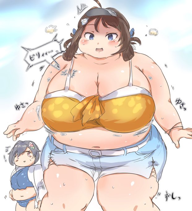 ⚓️の水着長鯨さん。
でっk… 