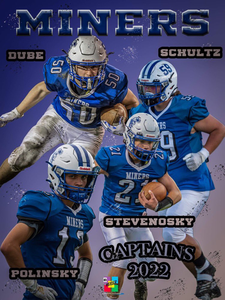 CoachFrantz (@coachfrantzj) on Twitter photo Introducing the Battlin’ Miners Captains:
@Cade77124105 <a href="/Jamesdu09534388/">Captain George</a> <a href="/BrockPolinsky13/">Brock Polinsky</a> <a href="/StevenoskyLuke/">Luke Stevenosky</a> Introducing the Battlin’ Miners Captains:
@Cade77124105 <a href="/Jamesdu09534388/">Captain George</a> <a href="/BrockPolinsky13/">Brock Polinsky</a> <a href="/StevenoskyLuke/">Luke Stevenosky</a>