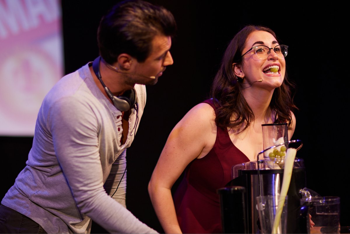 SexTipsPlay's tweet photo. Production shots from our UK premiere just in. Thanks to Rod Penn for these beauties. #EdFringe2022 audiences are the best! 

Catch us @Gildedballoon until 28 Aug (not tonight though - night off!)

https://t.co/UqGFFOhlYr https://t.co/QfxusNQLo2