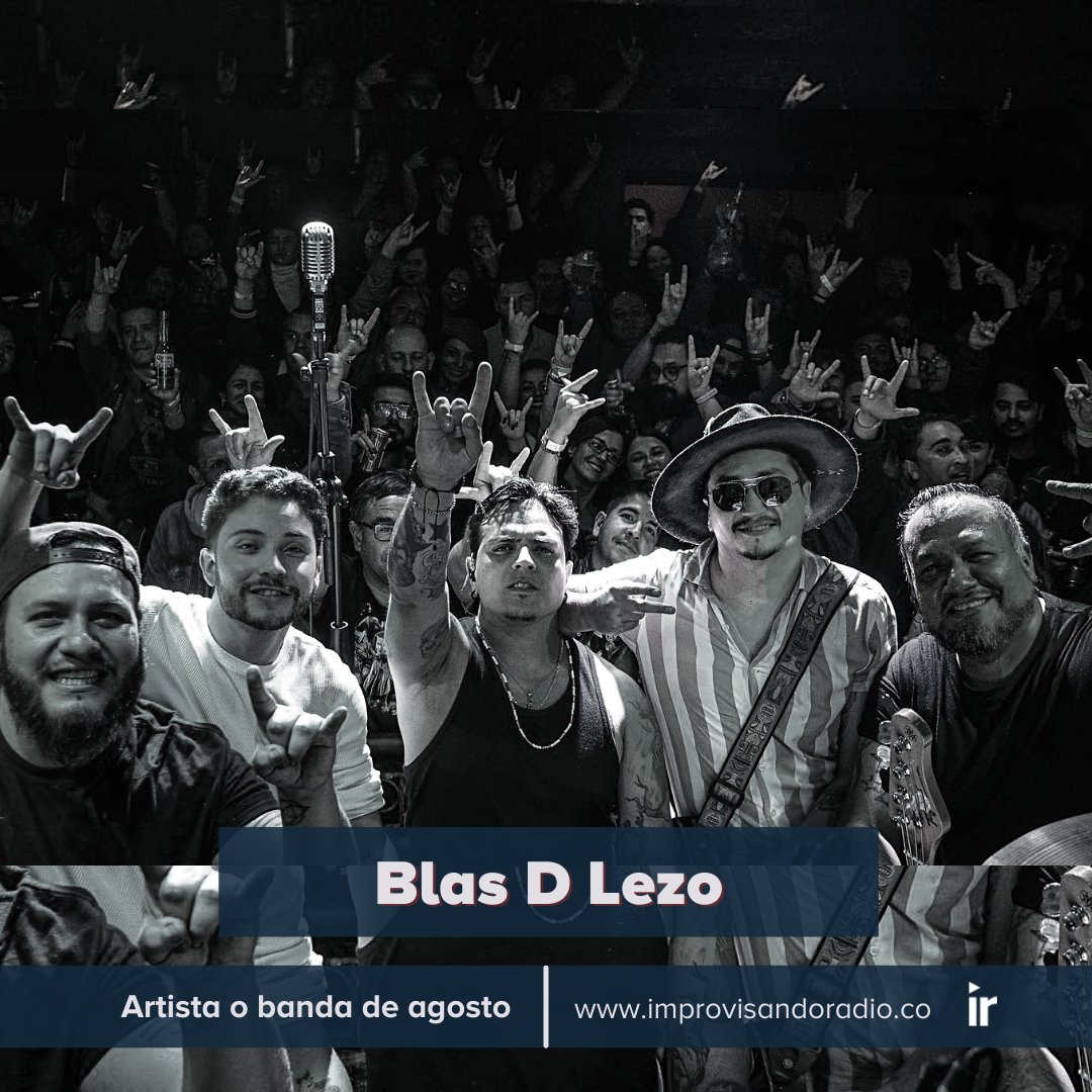 ¡Logia Rock! Este mes tenemos lo mejor del rock. Presentamos a la banda de agosto: <a href="/blasdlezo/">Blas D Lezo</a>, una excelente propuesta musical para que la escuchen y la sigan, su canción Siniestro suena ahora en nuestra franja 24 horas.  
   
¡Conéctate, dale play! 👉 buff.ly/2Pa0JT1