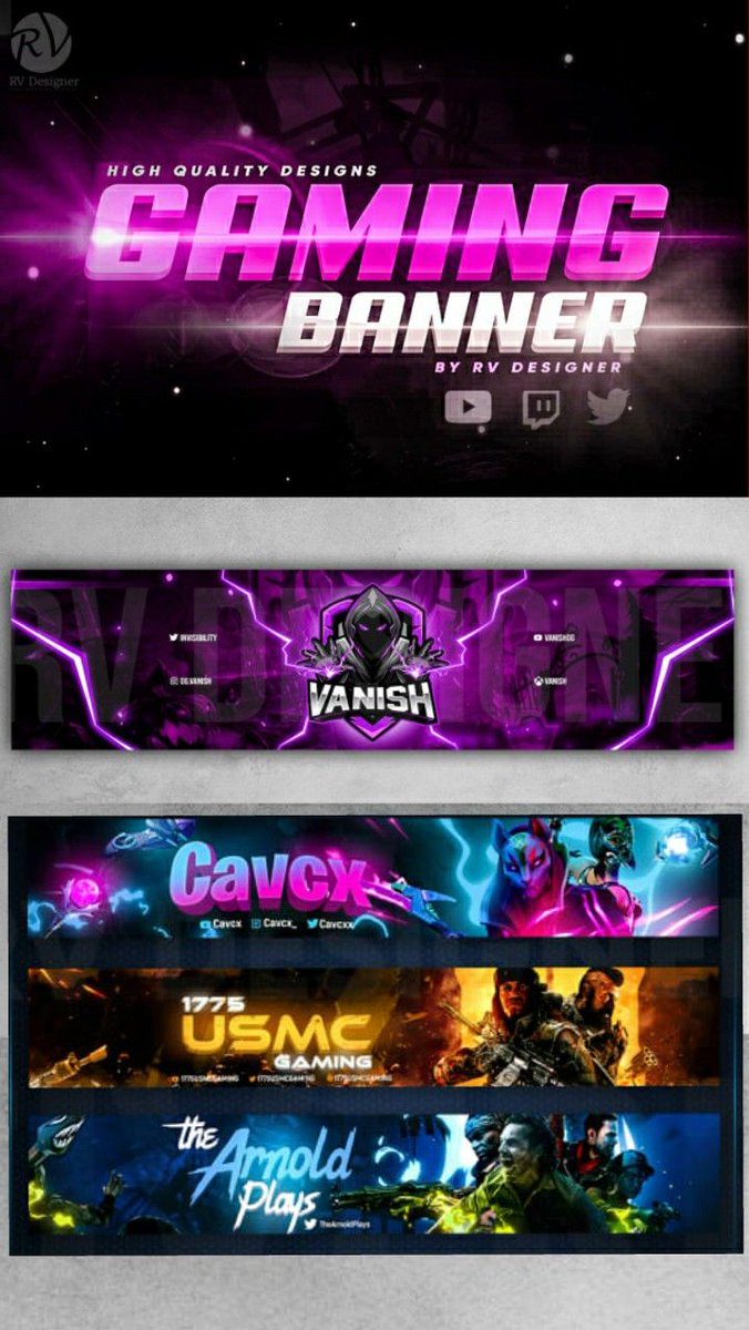YoCMarshall's tweet photo. Looking to add some BANNER to your profile? HMU to get customized ones✨
#GFX #smallstreamer #SmallStreamersConnectRT #Graphic 
@BlazedRT
@sme_rt

 #DesignThinking 
@PromoteAMGamers

@rtsmallstream

@SupStreamer

 #Logodesigner 
@promo_stream

@StreamersRT1

 #twitch 
@OwlRetw https://t.co/PKEEeMT7ap