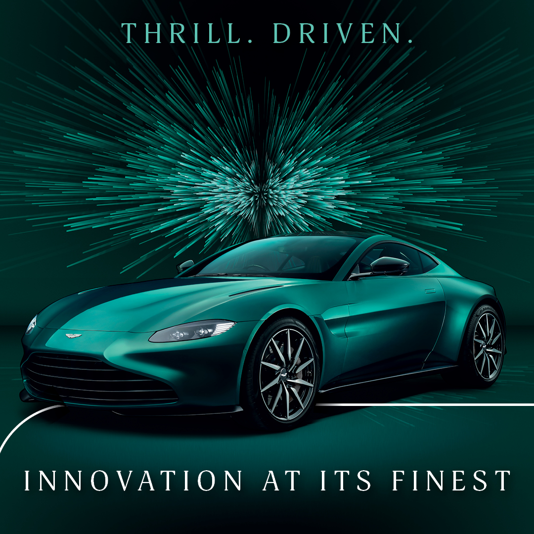 Vantage is incredibly quick across the ground, but the speed doesn’t come at the expense of feel and enjoyment.

#THRILLDRIVEN