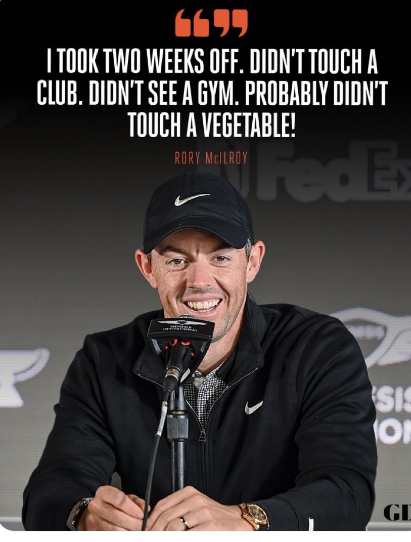 ShirraD's tweet photo. Attention all vacationers— I think @McIlroyRory is starting a new #TikTokChallenge #vacation #TakeABreak #pga @PGATOUR https://t.co/KaMsoFKL0J