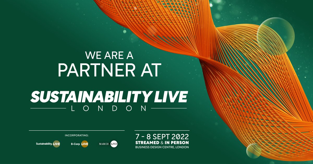 telecompr's tweet photo. As a media partner, we're very excited to offer our friends and colleagues complimentary tickets to SUSTAINABILITY LIVE LONDON 9/7-9/8. Use our custom link to get your free in-person ticket: https://t.co/SJ5ckUO6y4
#SUSLIVE #Sustainability #ESG #ShapingTheFuture
@SustainabltyMag https://t.co/k7xdeotzKw