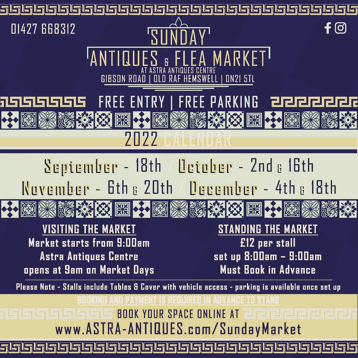 astraantiques's tweet photo. The first of our Sunday antiques and flea markets. #excitingevents #astraevents #fleamarkets #antiquesfairs #astrafairs #astraantiquescentre #hemswell #lincolnshire https://t.co/boqb9vWj4i