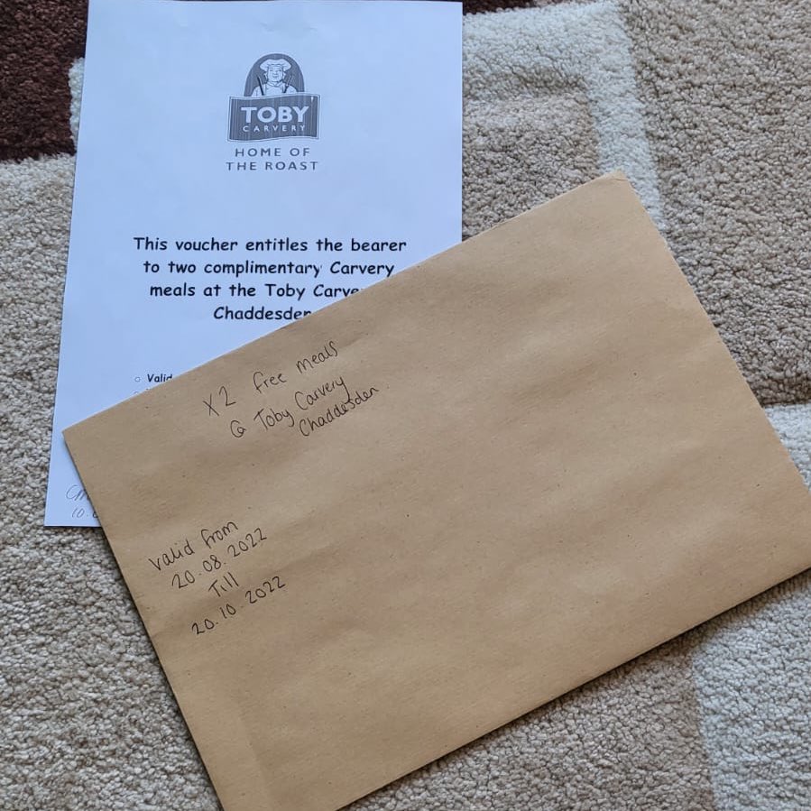 WeAreSEN's tweet photo. Thankyou to the lovely management team at @tobycarvery, Chaddesden for donating TWO free meal vouchers to our HUGE Raffle! 💚💙🍲🎟 https://t.co/505QjJIDoT