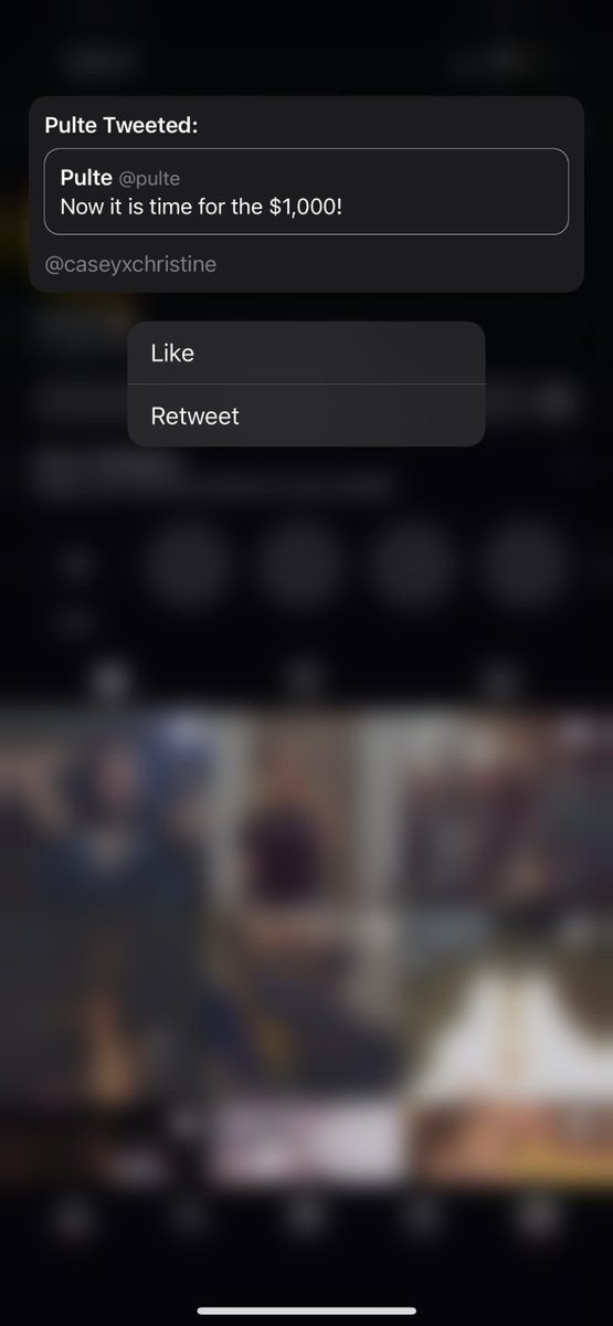 caseyxchristine's tweet photo. @pulte notifications always on $cchristinex praying for a miracle 🙏🏼 https://t.co/d0z3h8hWo6