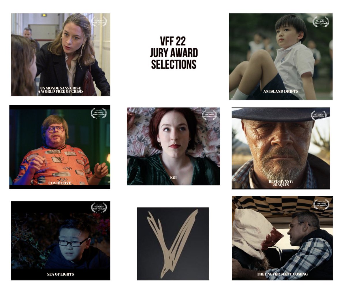 ValleyFilmFest's tweet photo. Congratulations to the #VFF22 Jury Award selections https://t.co/74NqGb1SKr