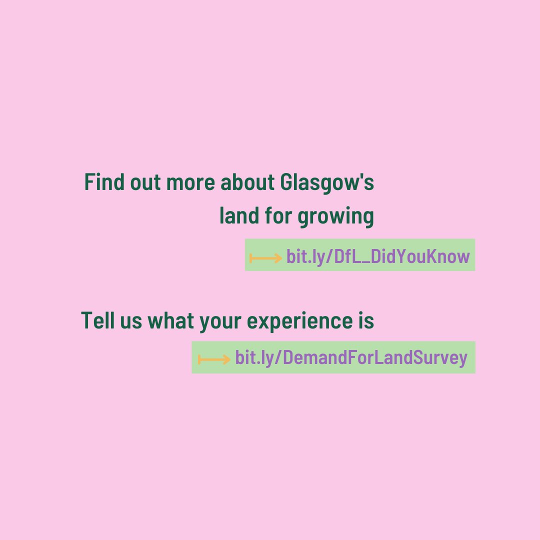 GCFNetwork's tweet photo. Here's the last lot of facts from our #DemandForLand campaign research, today focusing on vacant and derelict land in Glasgow.
There's tons of this land around the city which could be ripe for growing spaces.
Find out more 👉 https://t.co/q4Pv1ckmGB https://t.co/l8cpH5FbWa