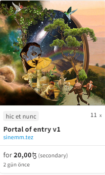 I hadn't been for a while. I was very surprised to see this sale I am very happy for both of us. <a href="/fil_maurice/">Transient Memories</a>
😍🙏

Many thanks to the anonymous person who bought this 💜

#NFT #NFTs