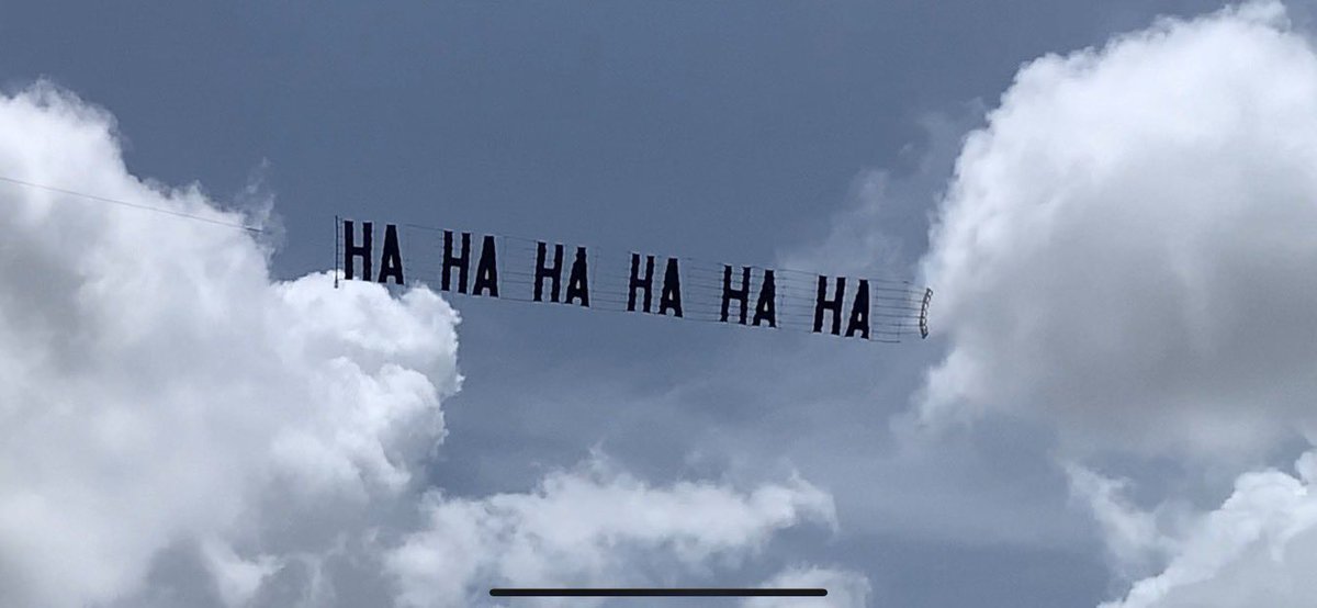 tomaskenn's tweet image. We got a little message flying over Mar-a-Lago for Trump and the losers gathered there. Give this a retweet to let them know.
