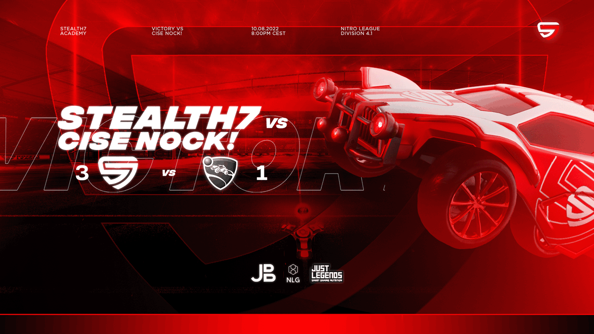 #Victory

Stealth7 Academy (3) vs (1) #CiseNock! 

#S7CN #S7 #S7fam #RocketLeague