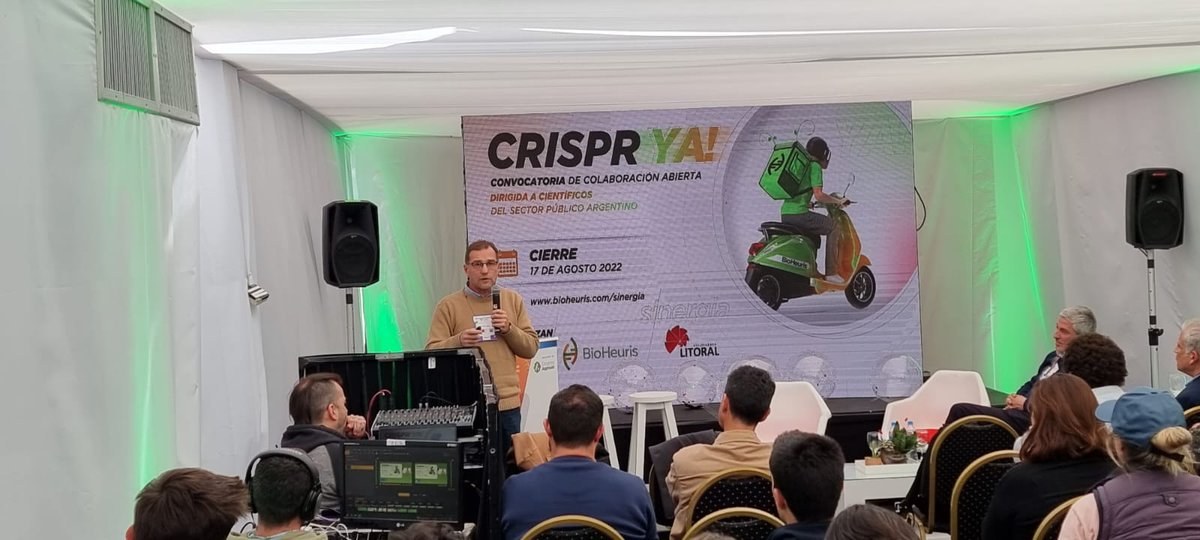Nos enorgullece la participación de Gustavo y Carlos en un evento tan importante para el ecosistema agro argentino. 

¡Felicitaciones!

#ciencia #aapresid #agro 
<a href="/DonGustavoSosa/">Gustavo Sosa</a> <a href="/CARLOSP32723044/">CARLOS PEREZ</a> 
<a href="/InbioarSAS/">INBIOAR S.A.S</a> <a href="/bioheuris/">BioHeuris</a>
