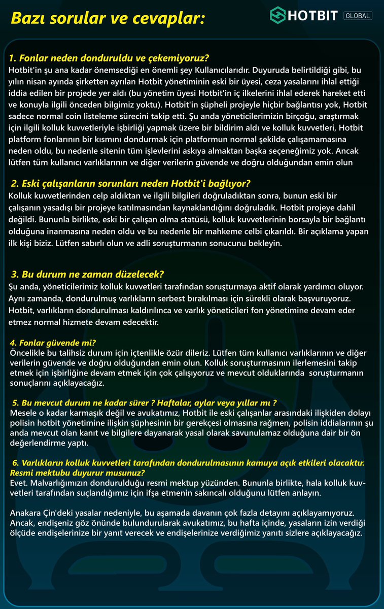 Hotbit_Turkiye's tweet photo. -DUYURU- https://t.co/AGQNenOMOK