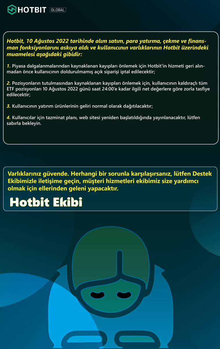 Hotbit_Turkiye's tweet photo. -DUYURU- https://t.co/AGQNenOMOK