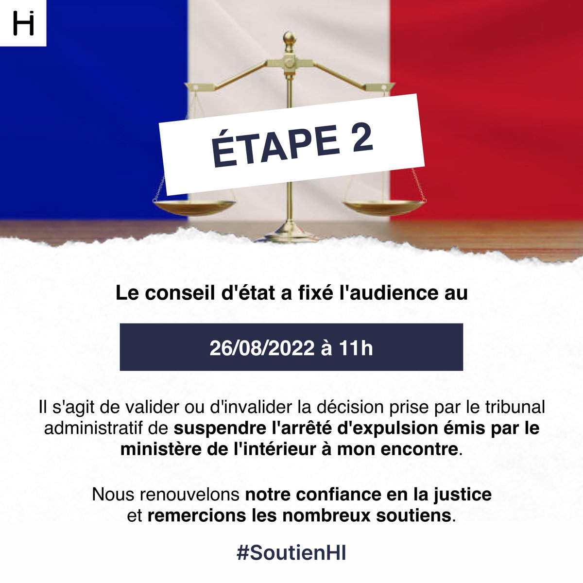Soutien Hassan Iquioussen tweet media