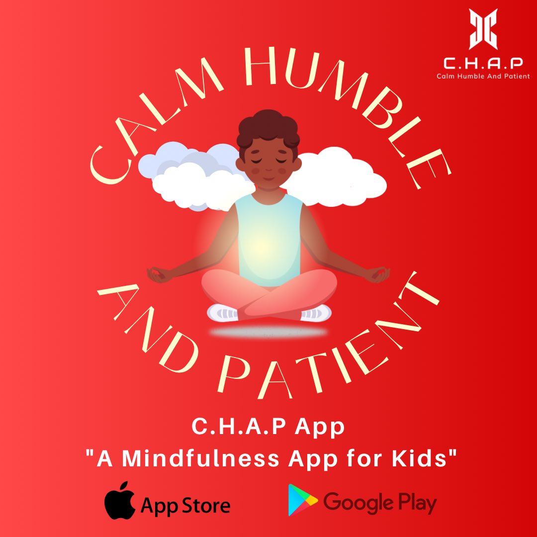 chapmindfulness's tweet photo. Coming soon…The C.H.A.P App. By creating a space for self-awareness and self-discovery, kids will learn how to become aware of their feelings and emotions in the present moment. Welcoming this ability to understand their inner peace. #meditation #mindfulness #chap #chapapp https://t.co/Zjyw0DPOZ8