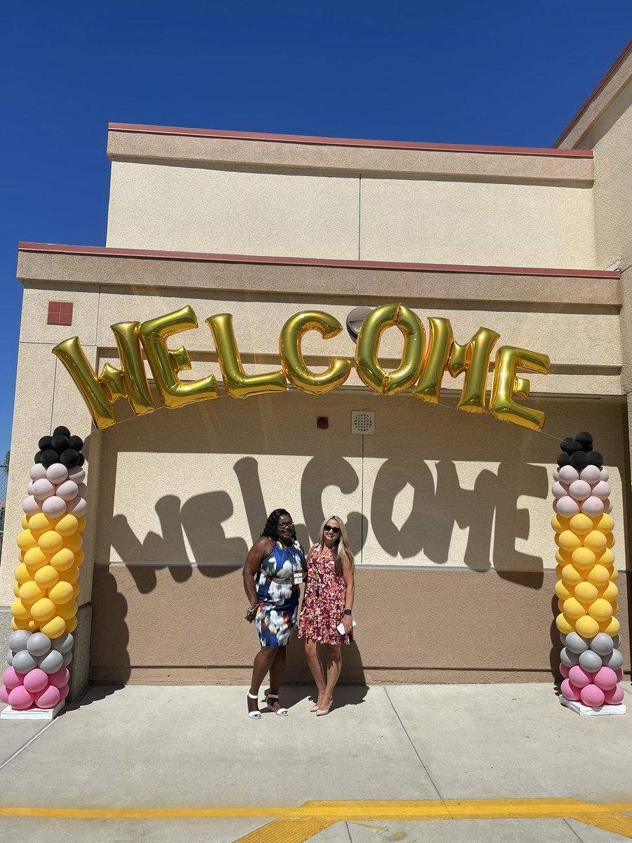 Welcome Back 2 Lasselle <a href="/lasselleVVUSD/">Lasselle Elementary</a> ! <a href="/odom_shatam/">Shatam Odom</a> and I are thrilled to kick-off 2022/2023 with our Tiny but Mighty Leopards! #vvusdbacktoschool22 @ValVerdeUSD @mark_lenoir @ValVerdeSupt