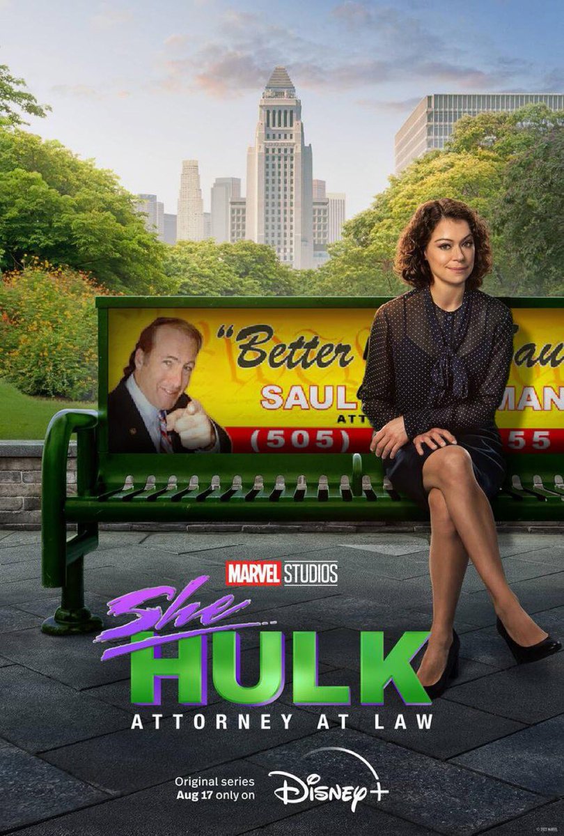 TheRealTCU's tweet photo. Next week. #SheHulk https://t.co/Of29Jay6mI