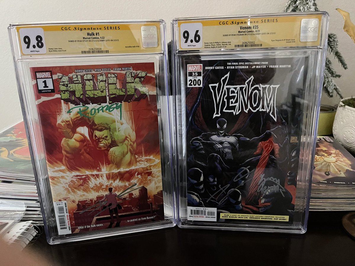 Can I take a minute to send a very gracious THANK YOU to @TorpedoComicsLV for hosting these signings! And a BIG thank you to @RyanStegman @RyanOttley and especially @Doncates (who had to reschedule his signing to a private affair, due to COVID) Thank y’all so much!! #ComicBooks