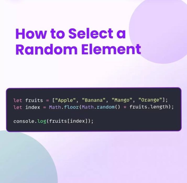 Adnan_add00's tweet image. Tips and Tricks in JavaScript ๐ป
..
#javascript #javascripttricks #javascriptdeveloper #tricks #tipsandtricks #codeincommunity #programming #coding #webdevelopment #webdev #programminglanguages