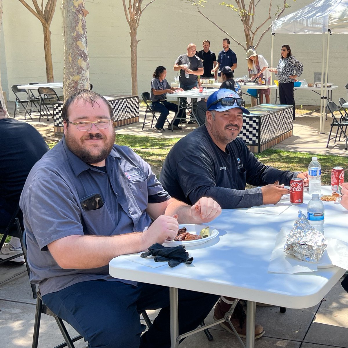LagunaBeachUSD's tweet photo. Celebrating our incredible facilities team with an end of summer BBQ. We couldn't be more proud of our amazing crew. They have worked diligently this summer to get our schools and buildings ready for the 22-23 school year. #relationshipsmatter https://t.co/r8vDb2j5Qw