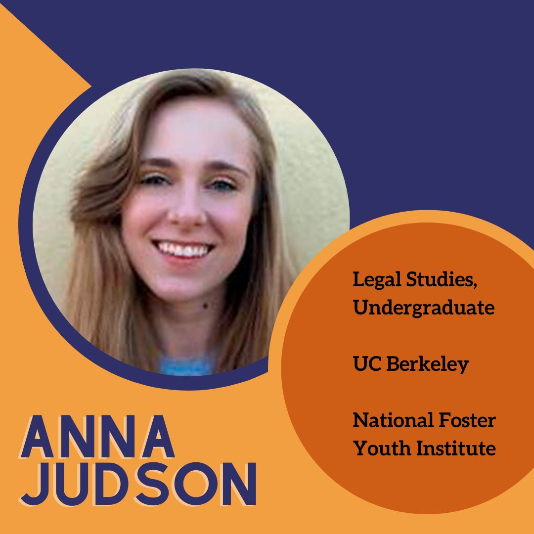 hrcberkeley's tweet photo. #FellowFeature! Anna Judson is a 2022
@hrcberkeley fellow + Legal Studies grad + incoming @BerkeleyLaw student. This summer, she conducted federal child-welfare policy research & curriculum development in D.C. & supported the @NFYInstitute's incoming Congressional Delegates 👏 https://t.co/2vXyD6lH4E