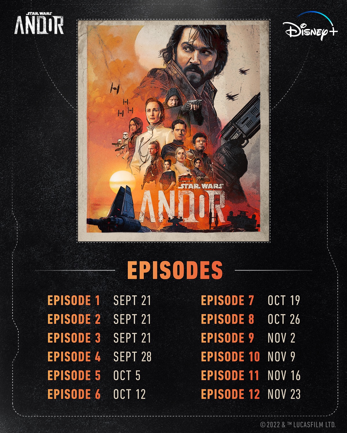 Star Wars on X: This is what revolution looks like. Watch #Andor, a Star  Wars Original Series, streaming only on @DisneyPlus September 21.   / X