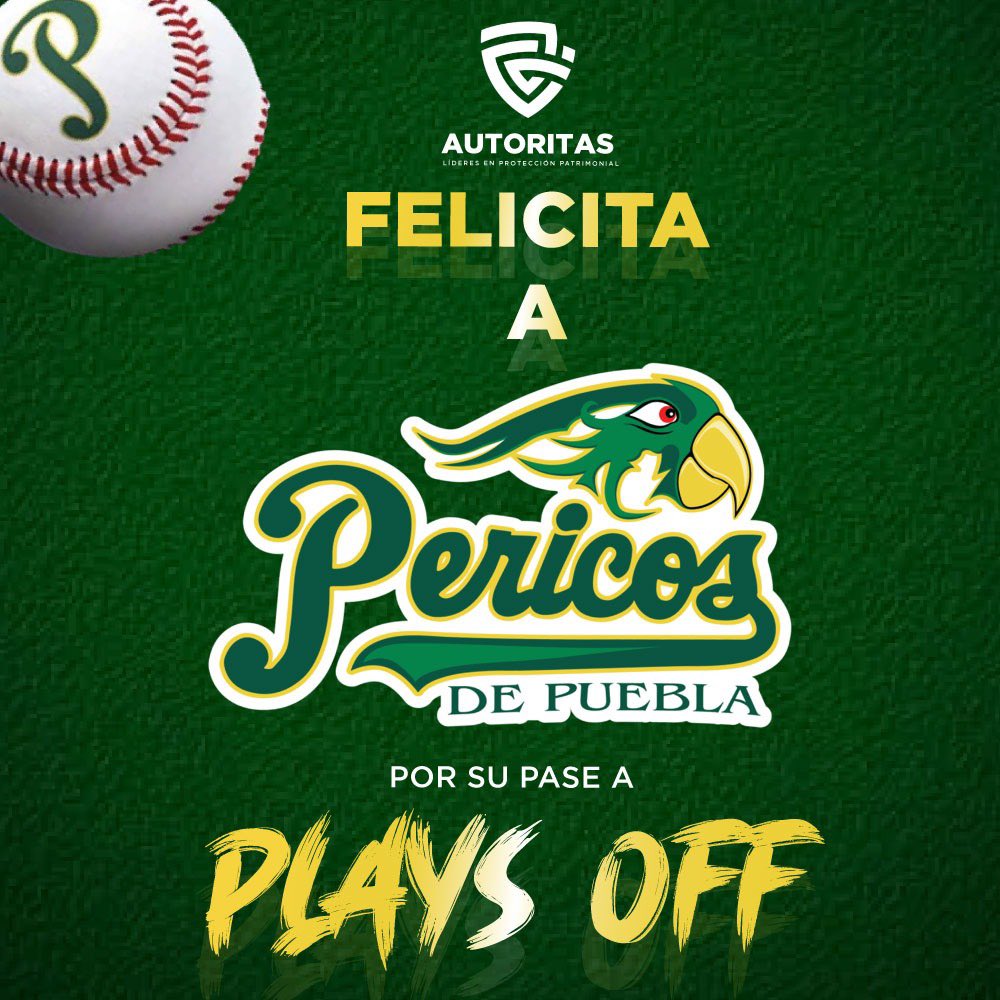 autoritasmx's tweet photo. “En hora buena a la familia emplumada los esperamos en el nido verde” 🦜 ⚾️
AUTORITAS felicita a @pericos_oficial por su gran pase a PLAYS OFF.😎🔥
¡Los esperamos mañana en el nido verde!⚾️
.
.
.
#pericospuebla #autoritas #playsoff #beisbol #puebla #patrocinador #seguridad https://t.co/podO6yrmJV