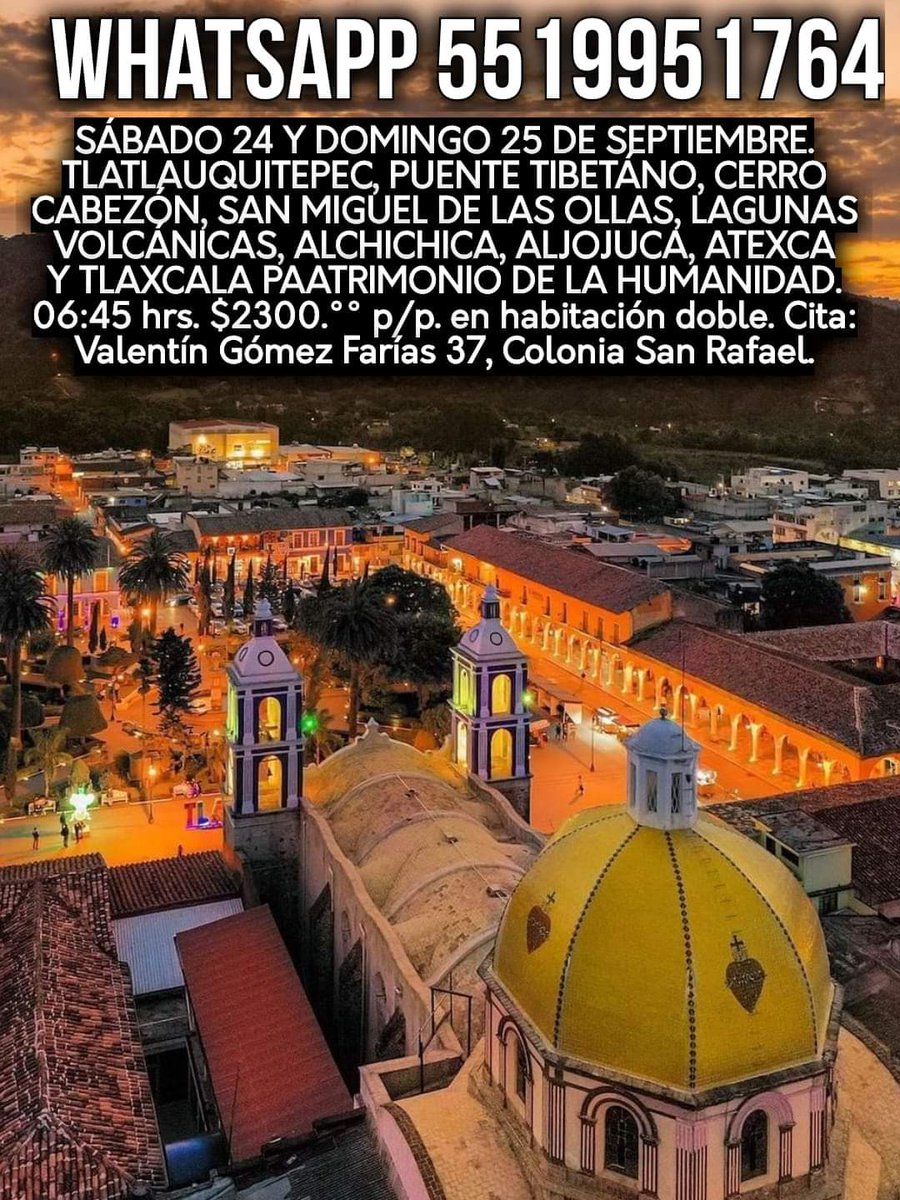Turismo en CDMX tweet media