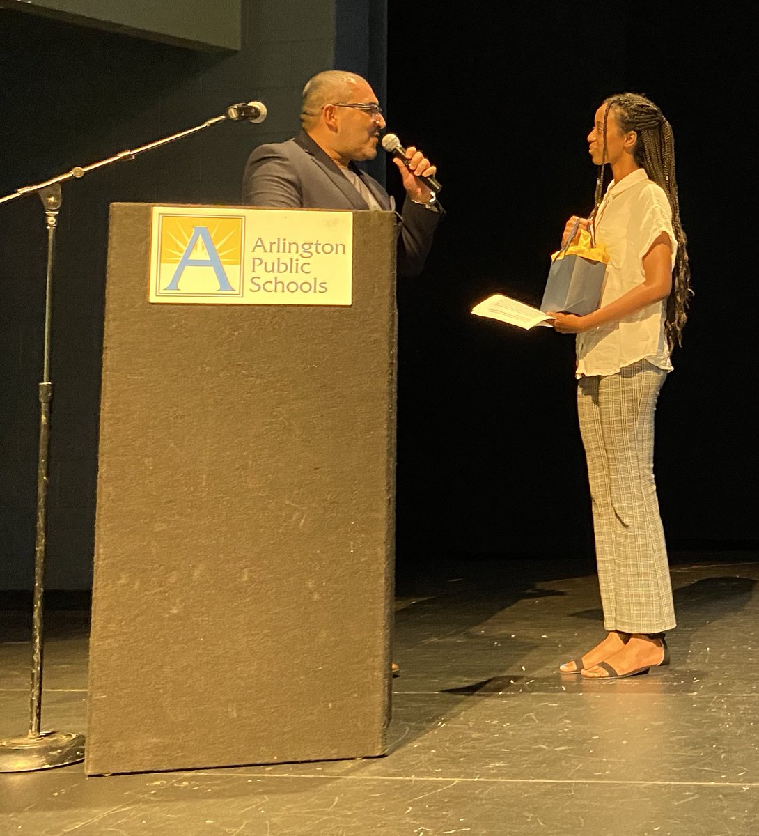 Thank you to Washington-Liberty student Liya for sharing remarks on how administrators and teachers can support students, especially students from diverse, so they can excel and succeed in school! <a target='_blank' href='http://search.twitter.com/search?q=EveryAPSStudent'><a target='_blank' href='https://twitter.com/hashtag/EveryAPSStudent?src=hash'>#EveryAPSStudent</a></a> <a target='_blank' href='http://twitter.com/GeneralsPride'>@GeneralsPride</a> <a target='_blank' href='https://t.co/wP0T2Cr4Vz'>https://t.co/wP0T2Cr4Vz</a>