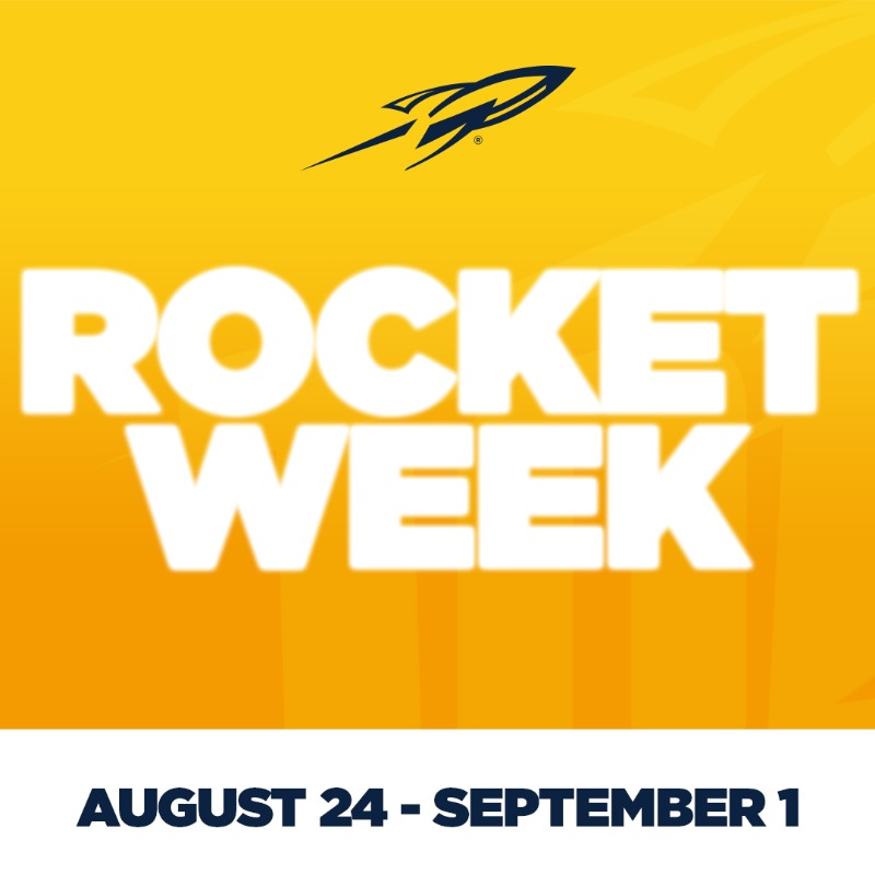 ToledoRockets's tweet photo. Celebrate #RocketWeek with events around Toledo and on campus before @toledofb takes on LIU September 1!