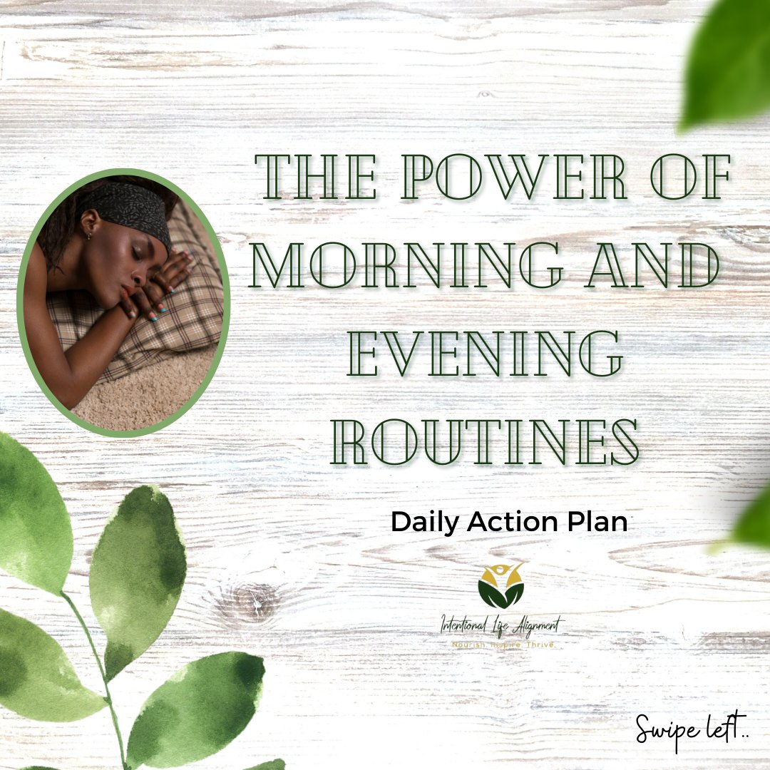 NenneyaWellness's tweet photo. When you set time aside to work on a skill or practice something that you love—whether it's meditating, dancing, jogging, or writing—you tap into something powerful that transforms the rest of your day. 🌱 

#everymorningroutine #morningworkoutroutine #sundaymorningroutine https://t.co/pksFFQAZsm