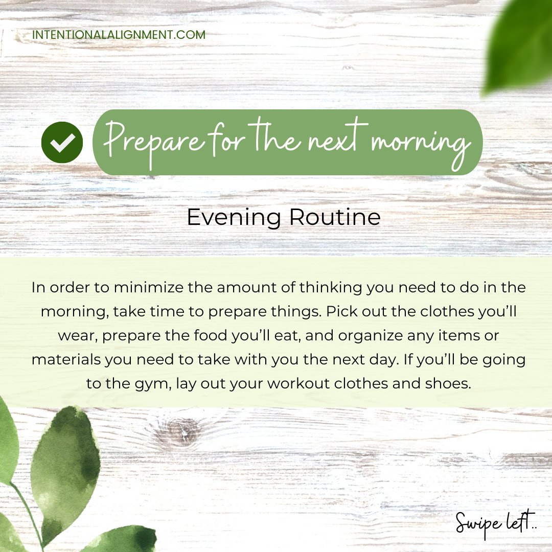 NenneyaWellness's tweet photo. When you set time aside to work on a skill or practice something that you love—whether it's meditating, dancing, jogging, or writing—you tap into something powerful that transforms the rest of your day. 🌱 

#everymorningroutine #morningworkoutroutine #sundaymorningroutine https://t.co/pksFFQAZsm