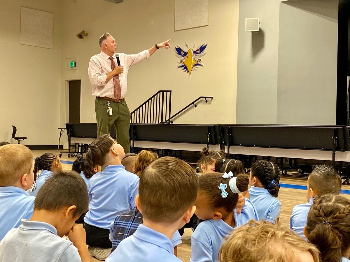 🎤 Today, we held our “Behavior &amp; Expectations Assembly”, reviewing what students &amp; parents have agreed to by choosing our school.

✅ RAISE Values
✅ Hallway, Bathroom, Cafeteria, Recess Expectations
✅ Dress Code
✅ Cell Phones (No Use)
✅ Attendance (Everyday Eagles)
#SigPrep